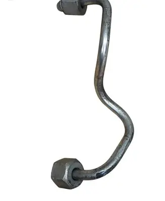 Fuel injector supply line/pipe