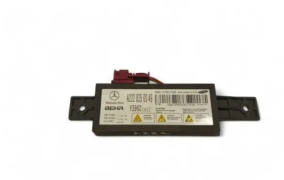 Mercedes-Benz S W222 Air conditioning/heating control unit A2228350049
