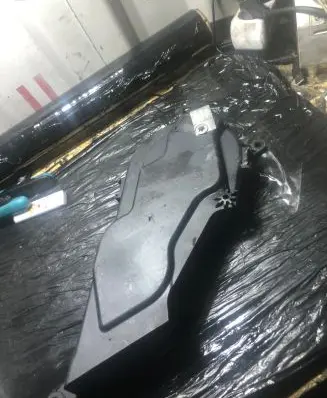 Volvo V50 Timing belt guard (cover) 9655399580