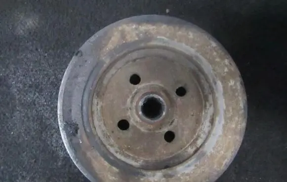 Ford Focus Crankshaft pulley XS4Q6B319FD XS4Q-6B319-FD