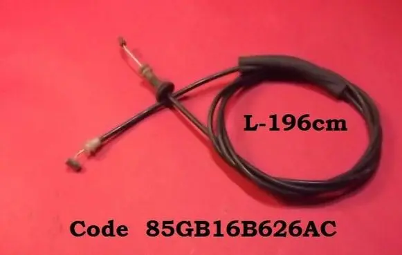 Ford Escort Engine bonnet/hood lock release cable 85GB16B626AC