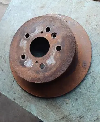 Toyota Avensis Verso Rear brake disc