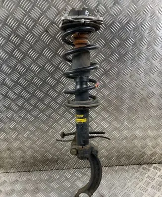 Front shock absorber with coil spring