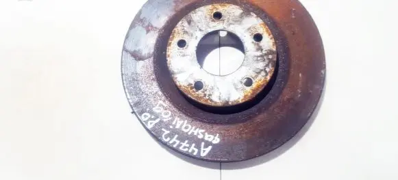 Nissan Qashqai Front brake disc ventiliuojamas
