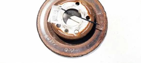 Opel Astra H Rear brake disc NEVENTILIUOJAMAS