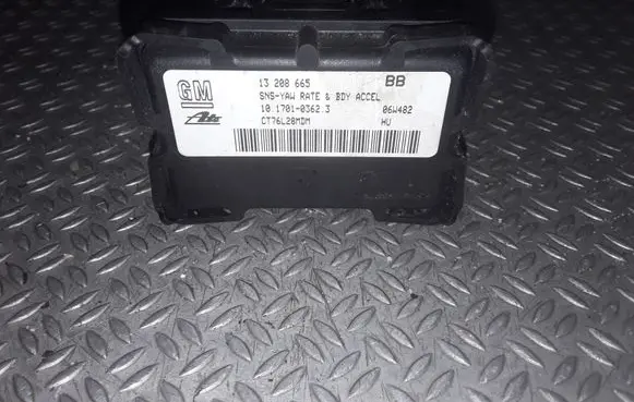Opel Zafira B ESP (stability system) control unit 13208665
