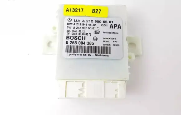 Mercedes-Benz E W212 Parking PDC control unit/module A2129006501 A2125454832 A2129025301