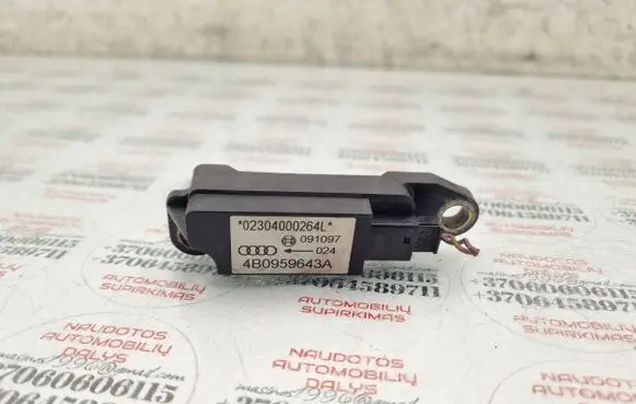 Audi A6 S6 C5 4B Airbag deployment crash/impact sensor 4B0959643A