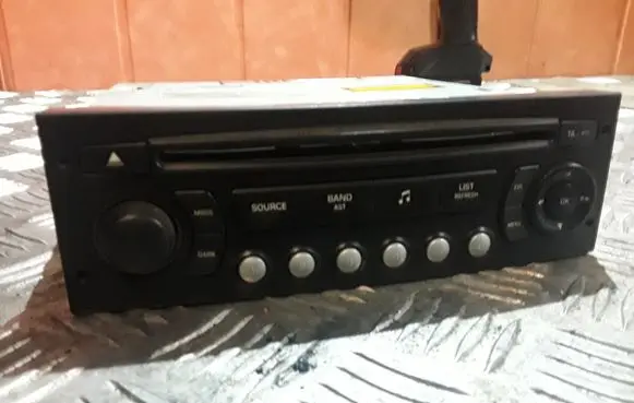 Peugeot 307 Radio/CD/DVD/GPS head unit 7645038392
