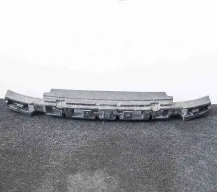 Front bumper foam support bar