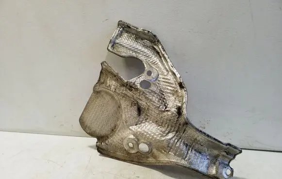 Heat shield in engine bay
