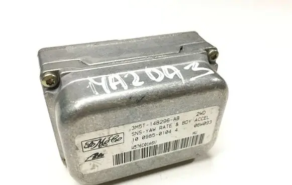Mazda 3 I ESP acceleration yaw rate sensor 3M5T14B296AB 10098501044