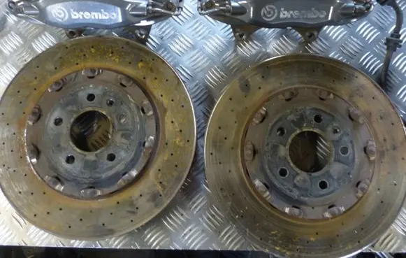 Opel Astra J Front brake disc