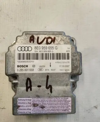 Audi A4 S4 B7 8E 8H Airbag control unit/module 8E0959655G