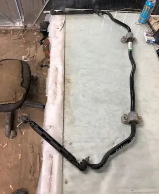 Opel Astra L Front anti-roll bar/sway bar 9838140180