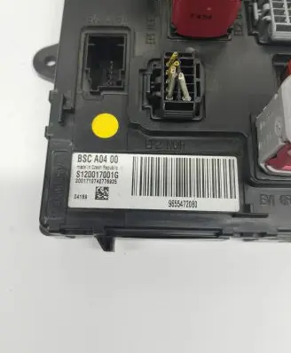 Peugeot 407 Comfort/convenience module 9655472080