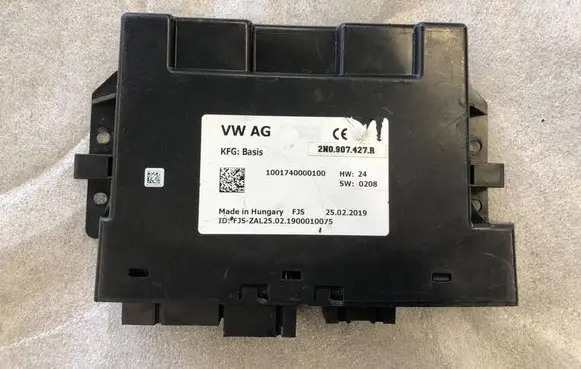 Volkswagen Crafter Other control units/modules 2N0907427B 25022019 1001740000100