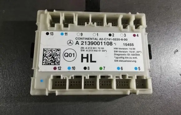 Mercedes-Benz E W213 Door control unit/module A2139001108