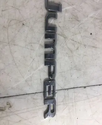 Citroen Jumper Rear loading door model letters 