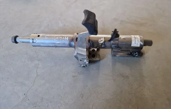 Steering wheel axle