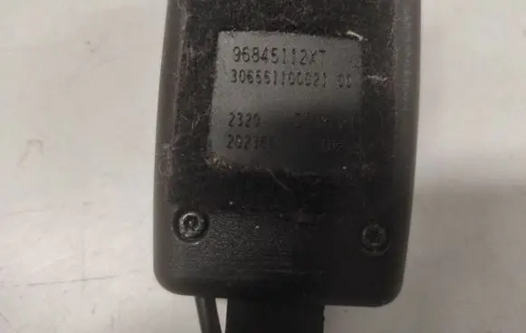 Citroen C4 I Picasso Front seatbelt buckle 96845112XT