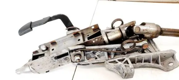 Steering wheel axle