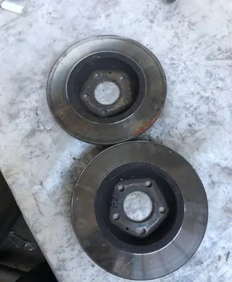 Audi A4 S4 B9 Rear brake disc