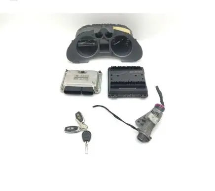 Seat Ibiza III (6L) Engine ECU kit and lock set 038906019 038906019NL 0281012276