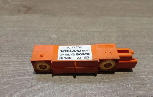 Airbag deployment crash/impact sensor