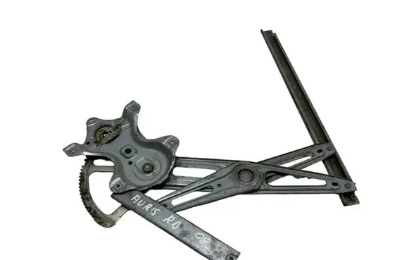 Front window lifting mechanism without motor