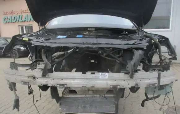 BMW 5 E60 E61 Front bumper support beam 7148586-02