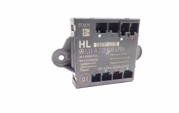 Mercedes-Benz E W212 Door control unit/module A2129004106