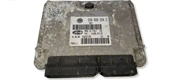 Volkswagen Polo III 6N 6N2 6NF Engine control unit/module 036906034D 03W3GT16A 6160043707