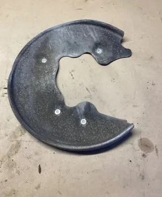 Audi A7 S7 4G Rear brake disc plate dust cover 
