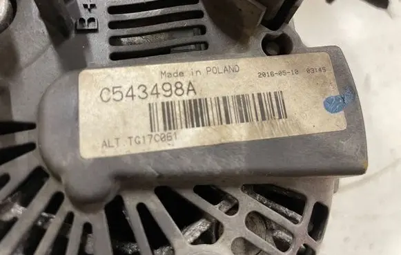 Mercedes-Benz Vito Viano W639 Generator/alternator C543498A TG17C061
