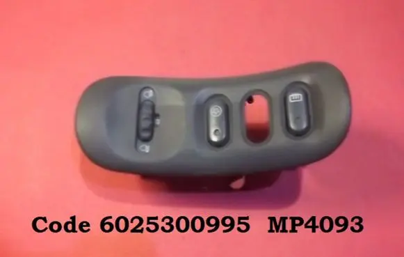 Renault Espace III Windscreen/window heater switch 6025300995 MP4093