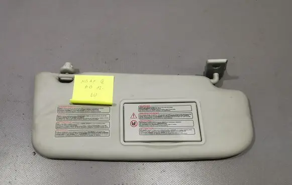 Nissan Qashqai Sun visor 