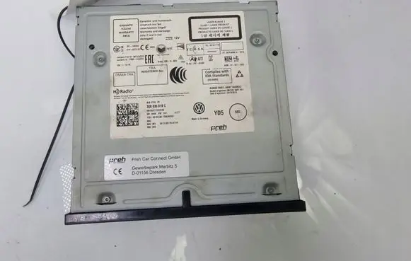 Volkswagen Golf VII CD/DVD changer 3Q0035819C