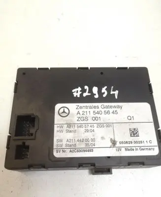 Mercedes-Benz E W211 Gateway control module A2115405645