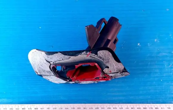 BMW 3 GT F34 Headlight washer nozzle holder 51117293802