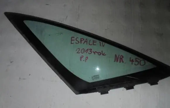 Renault Espace III Rear vent window glass 