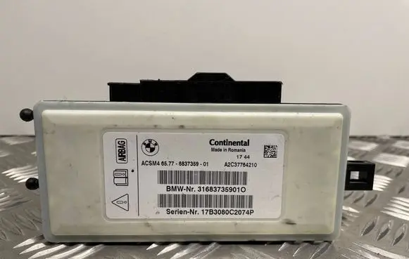 BMW X5 F15 Airbag control unit/module 6837359