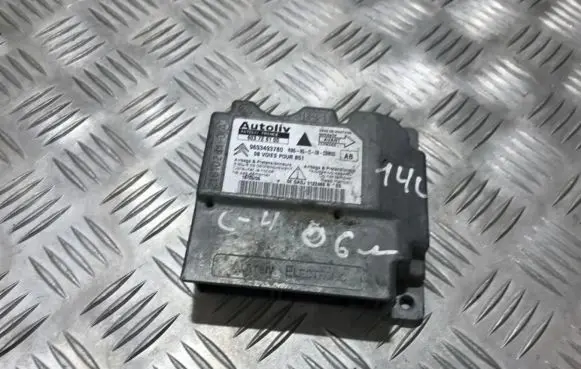 Citroen C4 I Airbag control unit/module 9653493780 603726100
