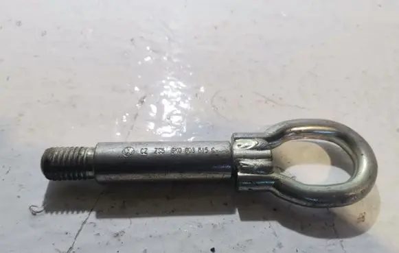 Towing hook eye