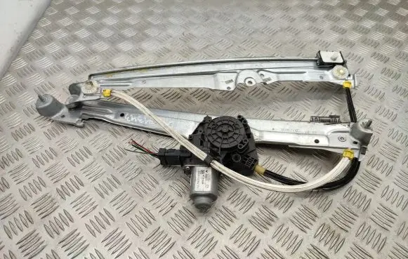 Front door window regulator with motor