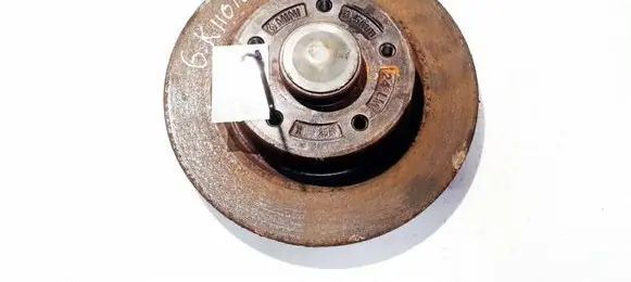 Renault Fluence Rear brake disc NEVENTILIUOJAMAS