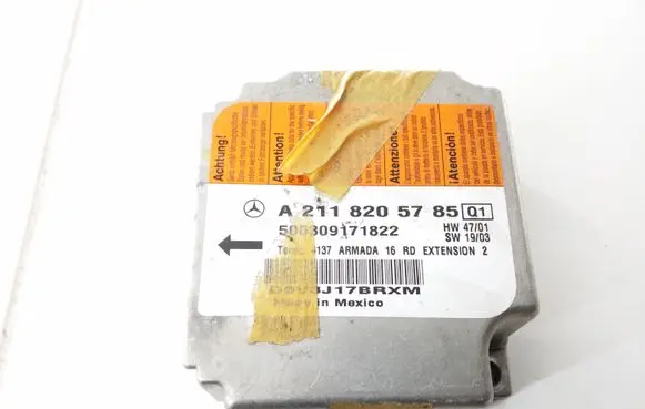 Mercedes-Benz E W211 Airbag control unit/module A2118205785