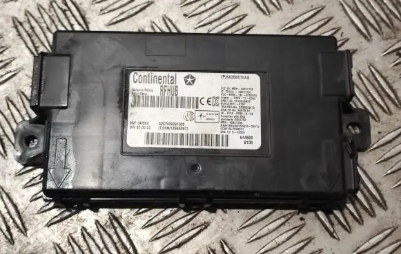 Dodge Challenger Keyless (KESSY) go control unit/module A2C7439291000