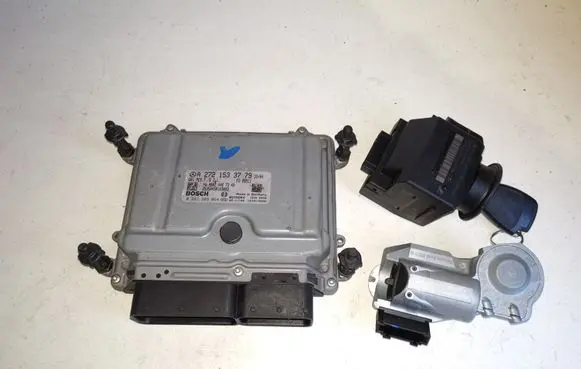 Mercedes-Benz E W211 Engine ECU kit and lock set A2721533779 0261209064 2115452308