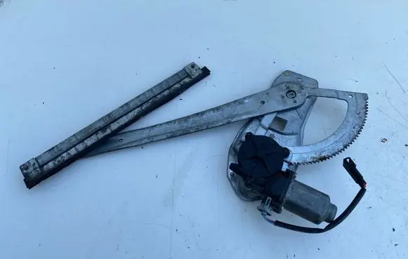 Front door window regulator with motor
